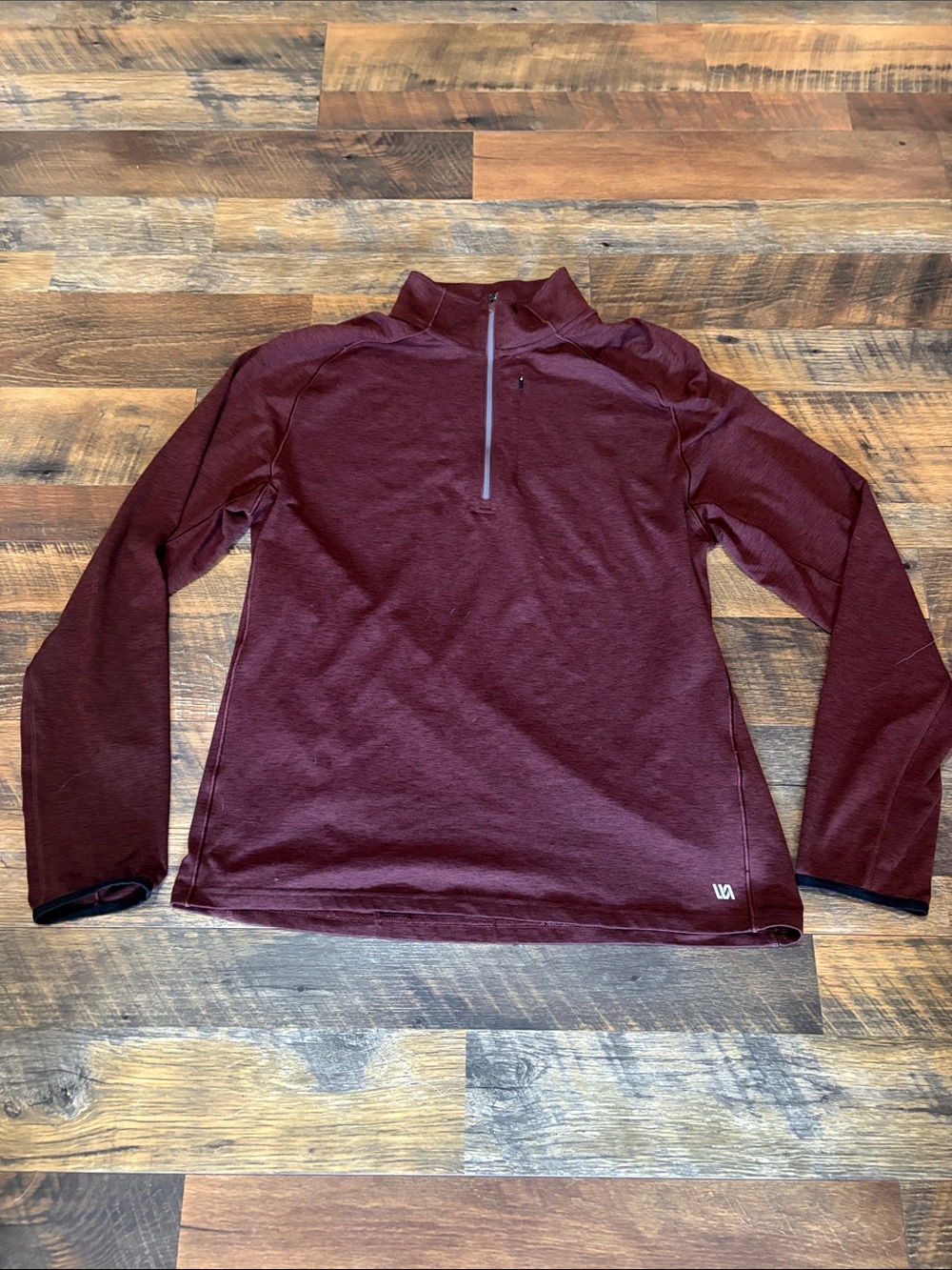 Men’s‎ VRST Maroon Quarter-Zip Performance Pullover